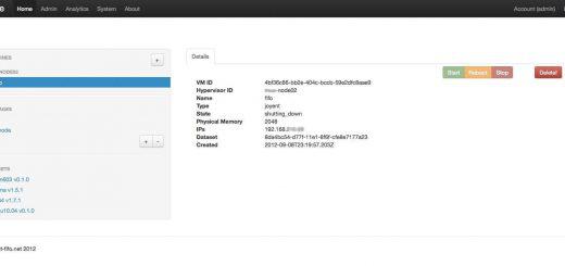 fifo smartos gui web management