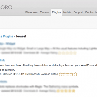 WordPress WP Tracklink Plugin