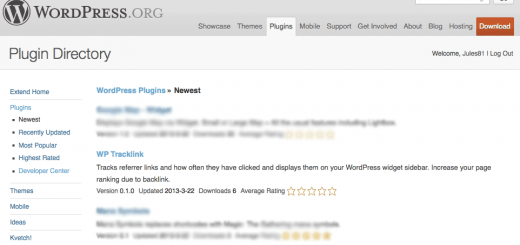 WordPress WP Tracklink Plugin
